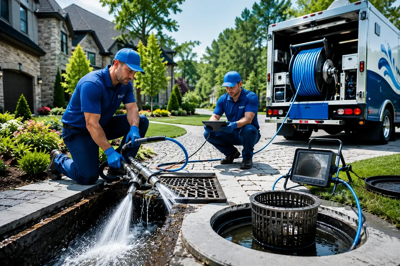 Local outdoor drain cleaning professionals in Greenleaf, WI