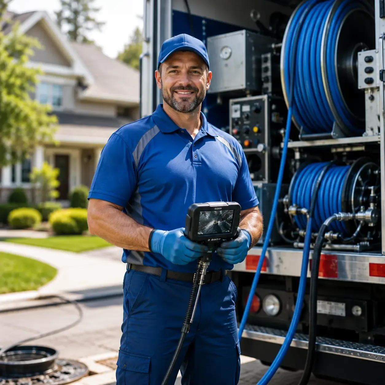 Local outdoor drain cleaning specialists in Greenleaf, WI